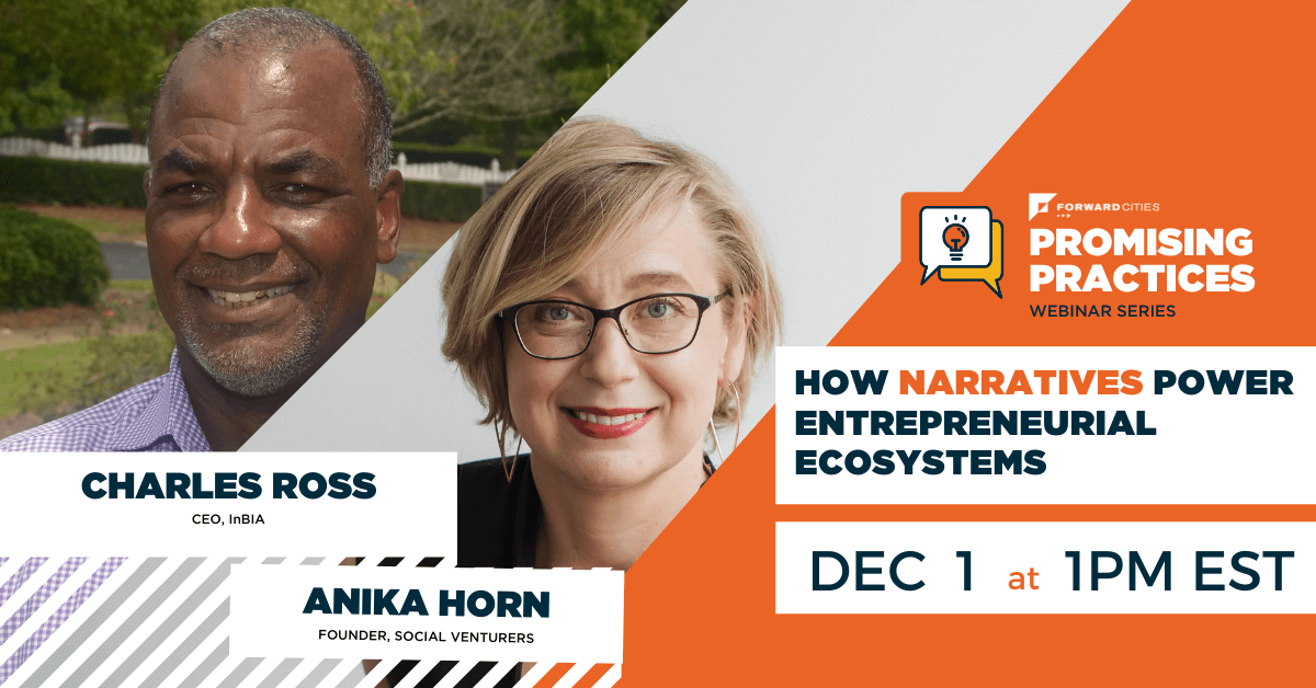 Promising Practices Webinar Dec 1 at 1pm. Speakers include Anika Horn and Charles Ross.