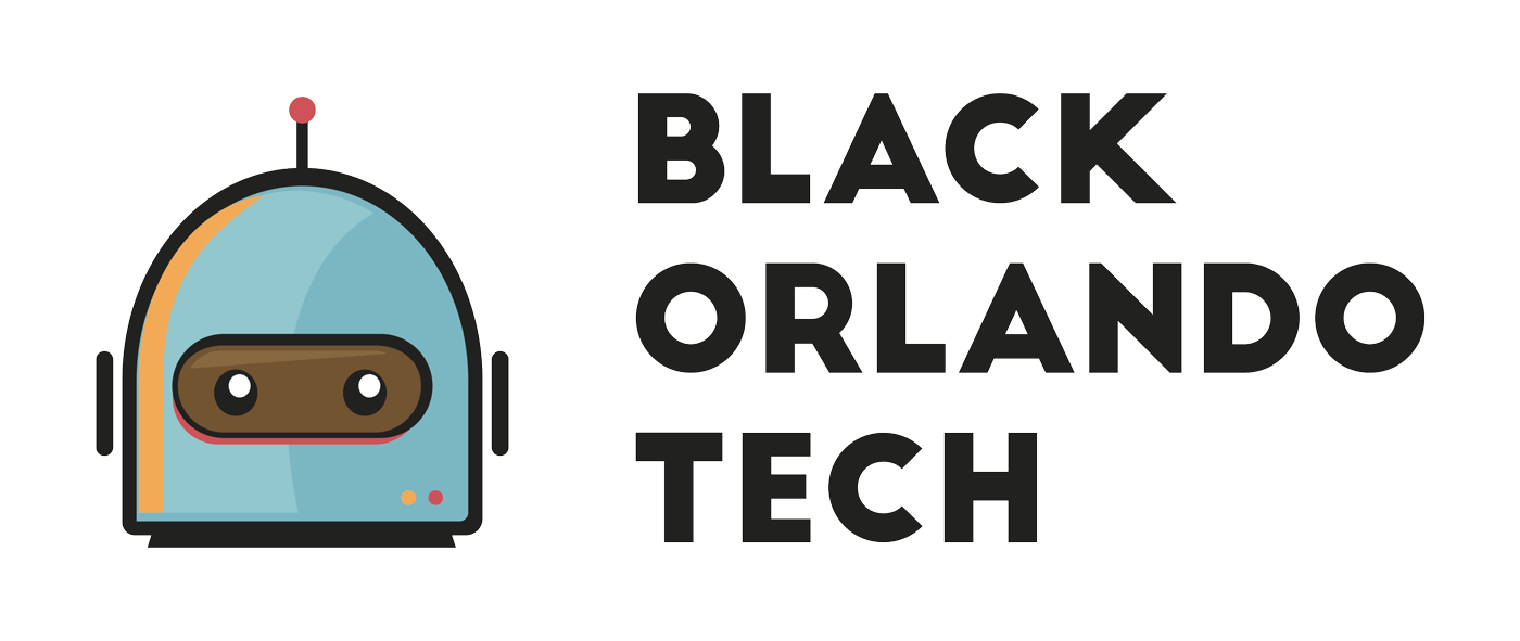 Black Orlando Tech logo