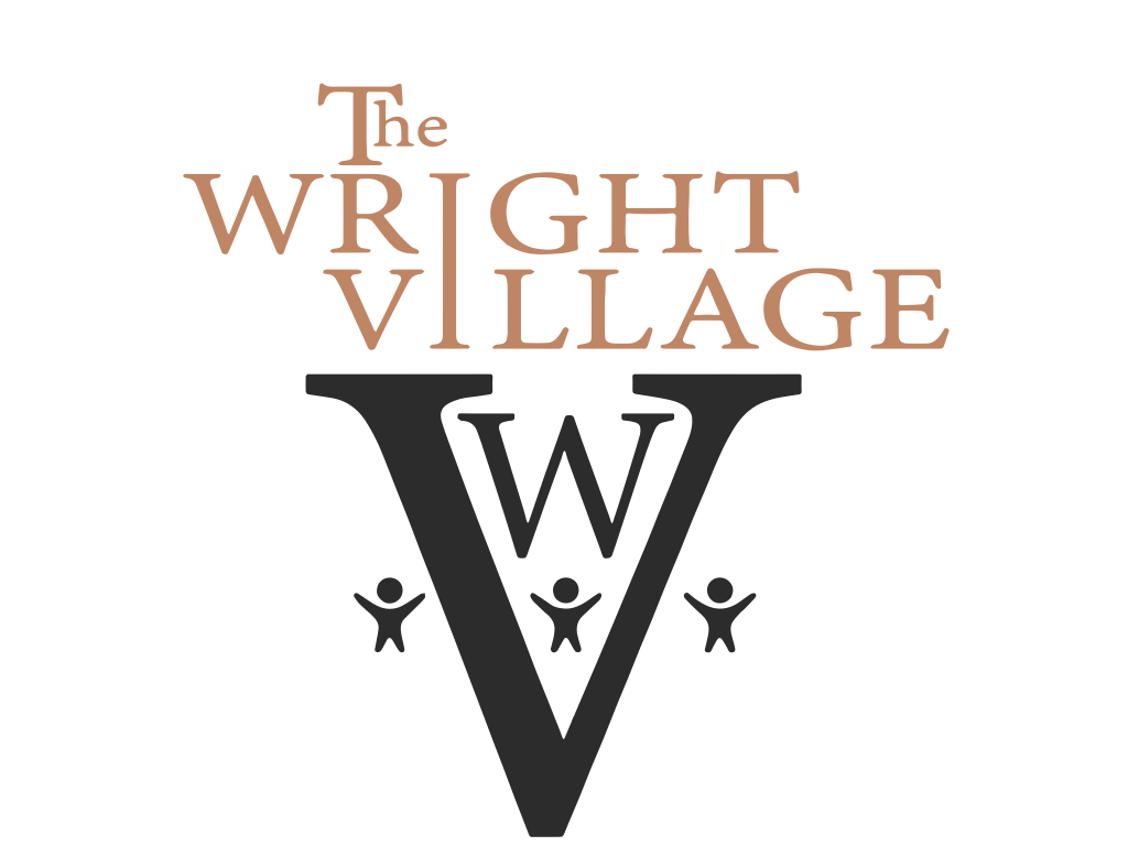the wright village logo