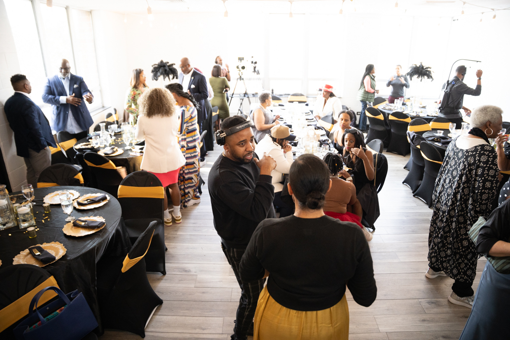 In February the BWSF Raleigh team hosted the SmallBiz MidDay Soiree, a semi-formal sneaker ball brunch designed to educate, elevate, and celebrate Black entrepreneurs and small businesses.